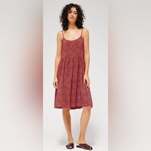 LACAUSA NWT Printed Eden Dress